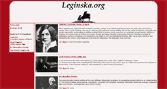 Desktop Screenshot of leginska.org